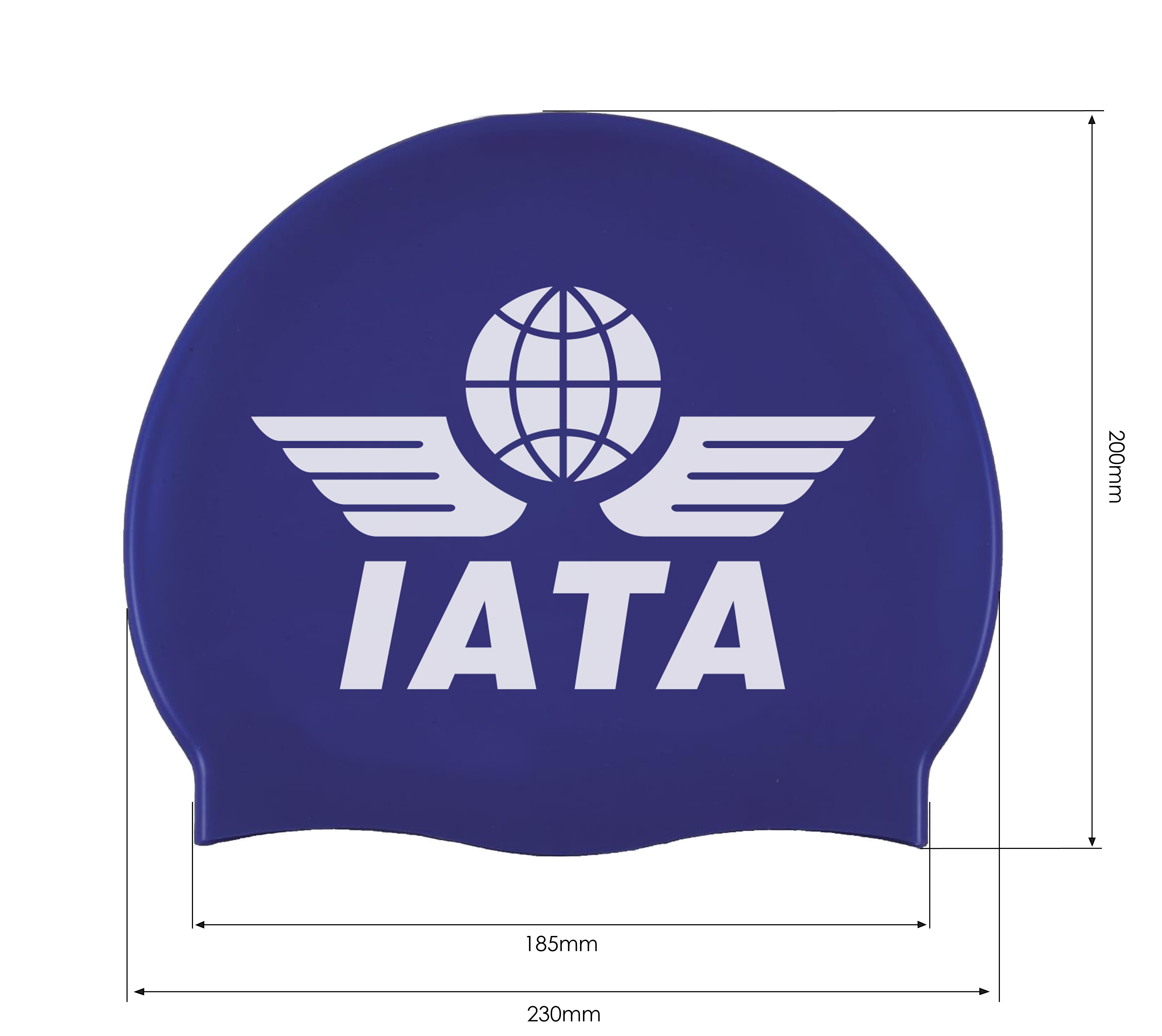 Silicone Swimming Cap view 3